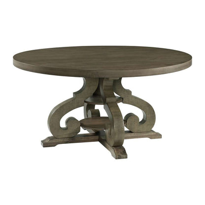 Picket House Furnishings - Stanford Round 7PC Dining Set-Table & Six Chairs - DST3807PC veiw 4