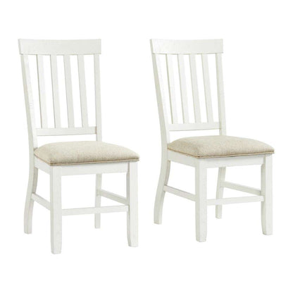 Picket House Furnishings - Stanford Side Chair in White (Set of 2) - DST700SC veiw 2