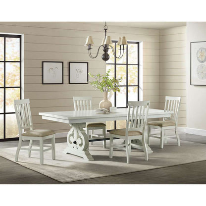 Picket House Furnishings - Stanford Side Chair in White (Set of 2) - DST700SC veiw 3