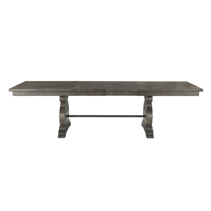 Picket House Furnishings - Stanford Table & Base - DST100DTB veiw 3
