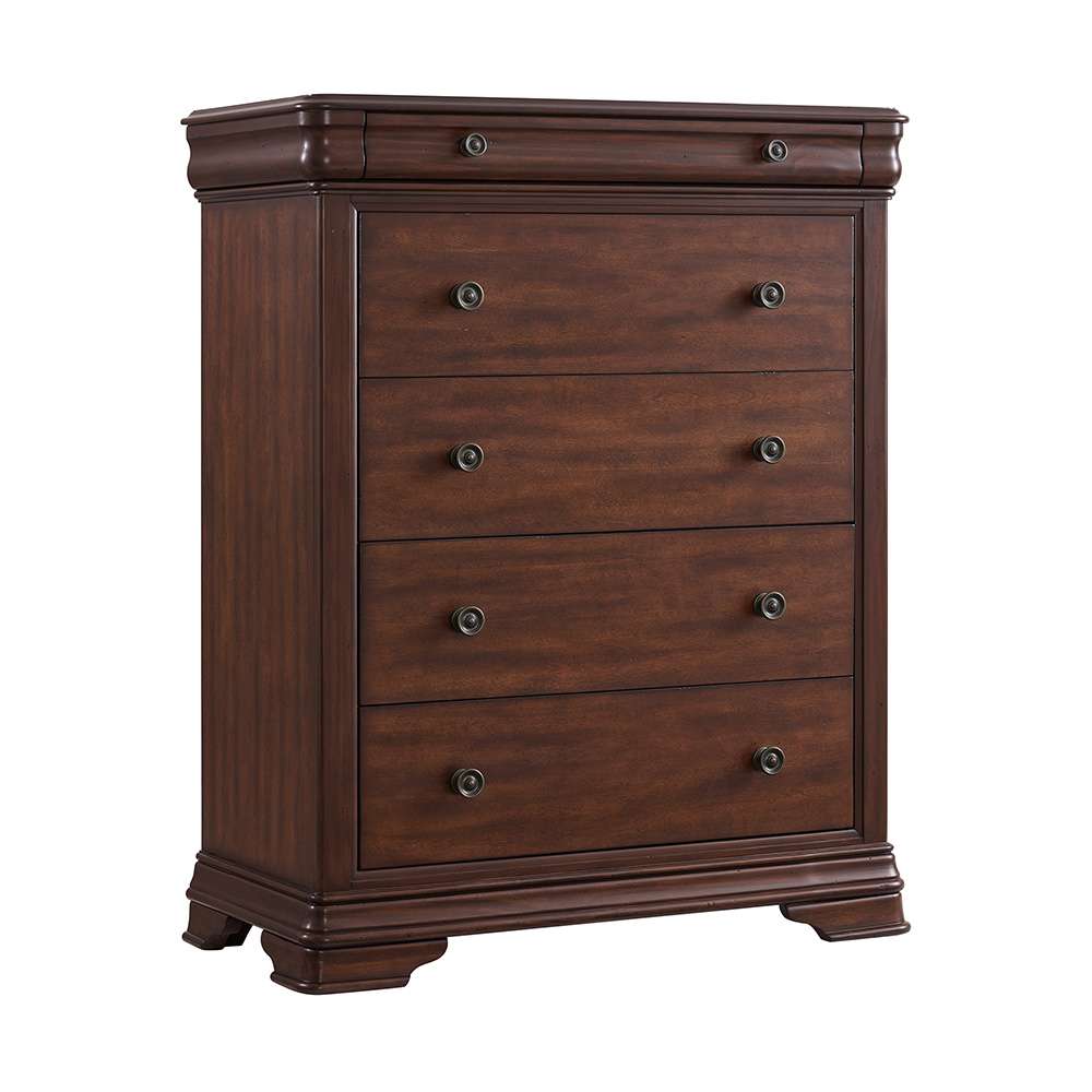 Picket House Furnishings - Stark 5-Drawer Chest in Cherry - B-5210-5-CH veiw 1