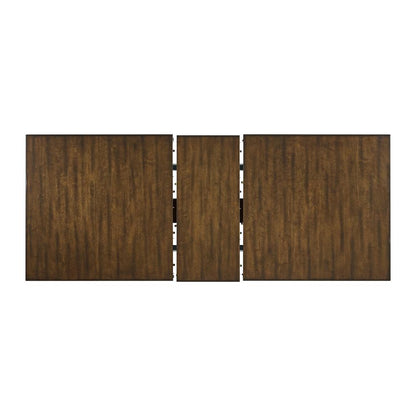 Picket House Furnishings - Stark Dining Table with with 18in Leaf in Cherry - D-5210-5-DT veiw 3