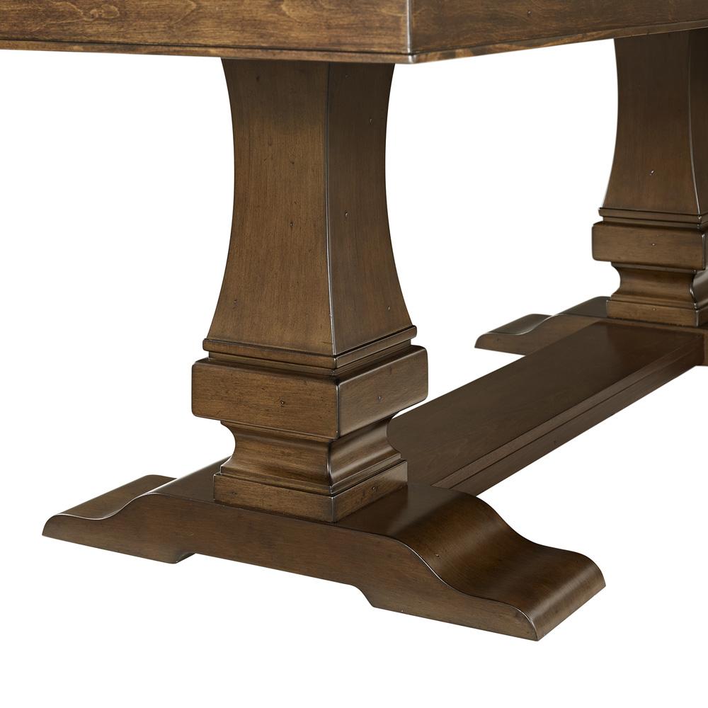 Picket House Furnishings - Stark Dining Table with with 18in Leaf in Cherry - D-5210-5-DT veiw 4