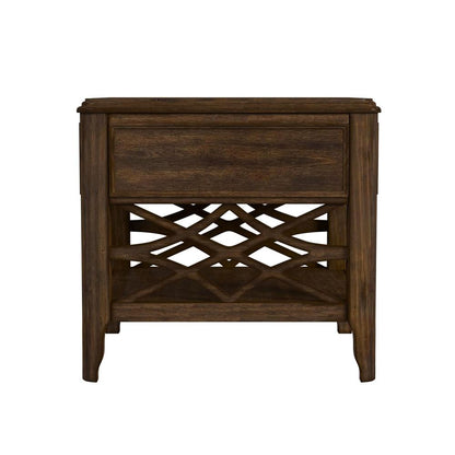 Picket House Furnishings - Stark End Table in Cherry - T-5210-5-ET veiw 3