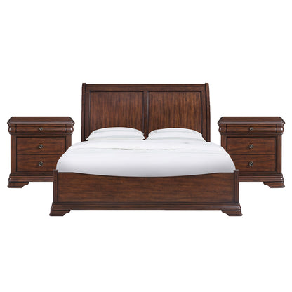 Picket House Furnishings - Stark King 3PC Bedroom Set in Cherry - B-5210-5-KB-NS2 view 1