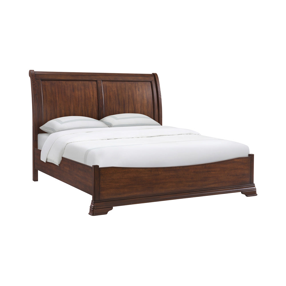 Picket House Furnishings - Stark King 4PC Bedroom Set in Cherry - B-5210-5-KB-NSCH view 4