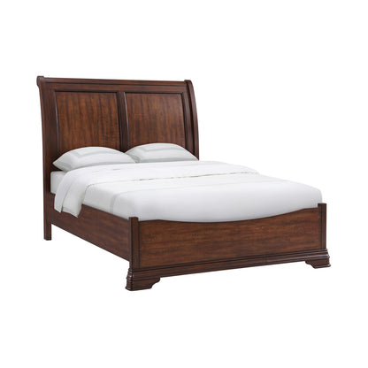 Picket House Furnishings - Stark Queen 4PC Bedroom Set in Cherry - B-5210-5-QB-NSDR view 4