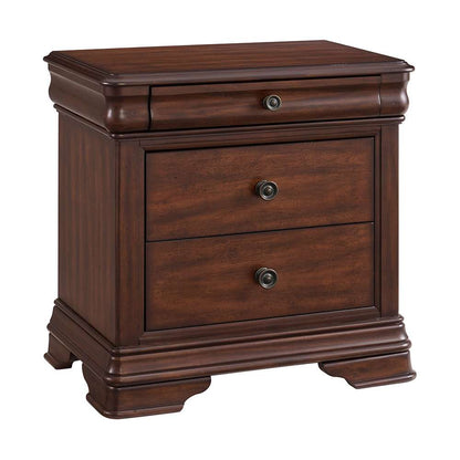 Picket House Furnishings - Stark Queen 5PC Bedroom Set in Cherry - B-5210-5-QB-5PC veiw 3