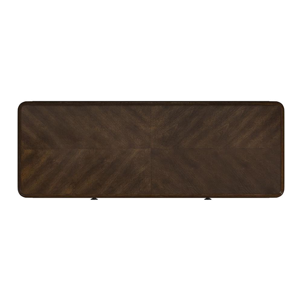 Picket House Furnishings - Stark Sofa Table in Cherry - T-5210-5-ST veiw 3