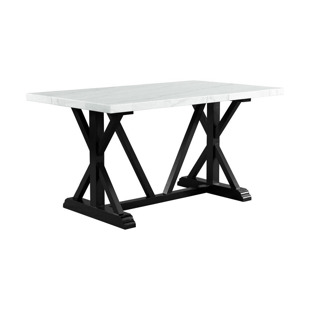 Picket House Furnishings - Stratton 5PC Counter Height Dining Set-Table and Four Chairs - CTC100TDC5PC veiw 2