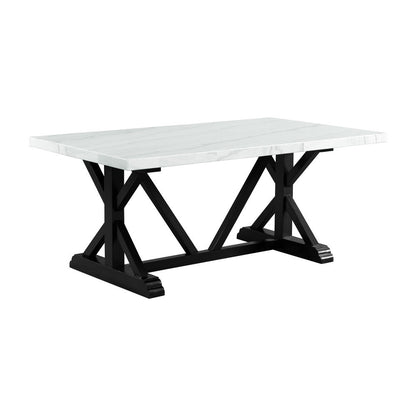 Picket House Furnishings - Stratton 5PC Standard Height Dining Set-Table and Four Chairs - CTC100TD5PC veiw 2
