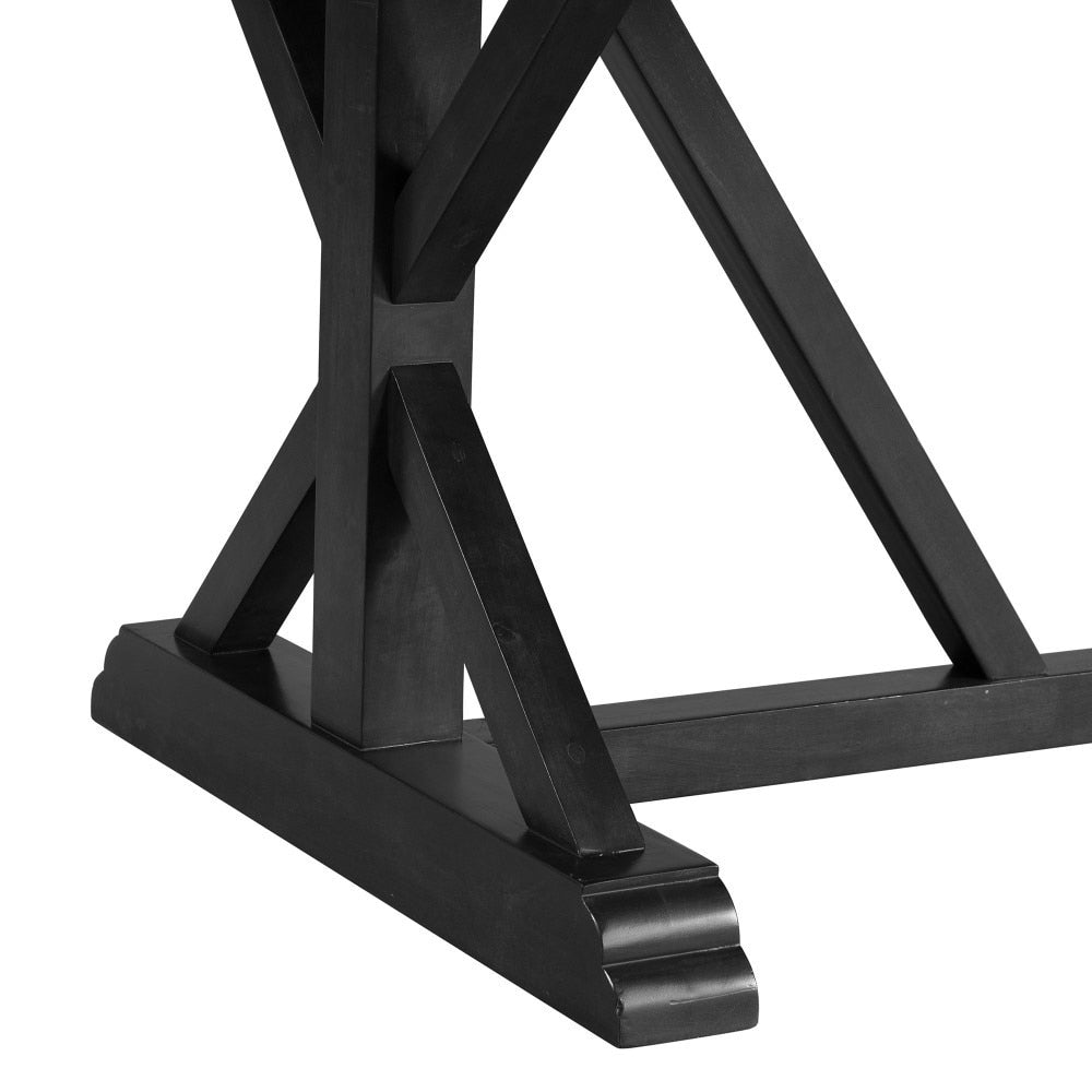 Picket House Furnishings - Stratton 70in Marble Standard Height Dining Table - CTC100DTTB veiw 7