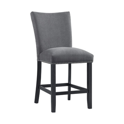 Picket House Furnishings - Stratton Counter Height Side Chair Set in Charcoal - CTC130CSC veiw 2