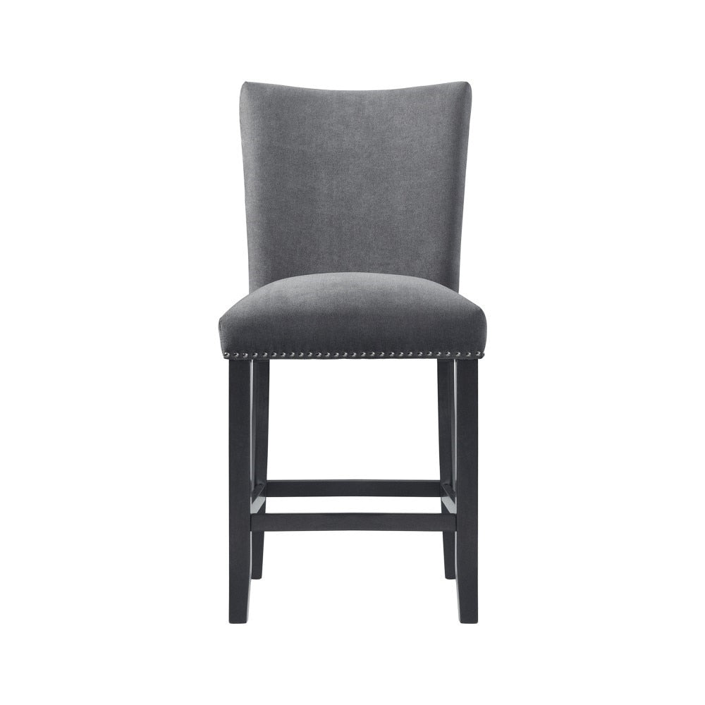 Picket House Furnishings - Stratton Counter Height Side Chair Set in Charcoal - CTC130CSC veiw 3
