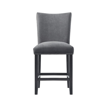 Picket House Furnishings - Stratton Counter Height Side Chair Set in Charcoal - CTC130CSC veiw 3