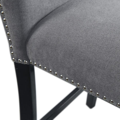 Picket House Furnishings - Stratton Counter Height Side Chair Set in Charcoal - CTC130CSC veiw 8