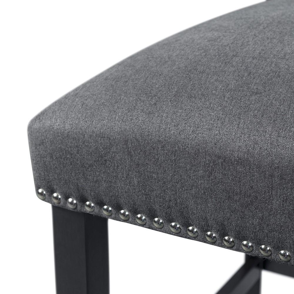 Picket House Furnishings - Stratton Counter Height Side Chair Set in Charcoal - CTC130CSC veiw 9