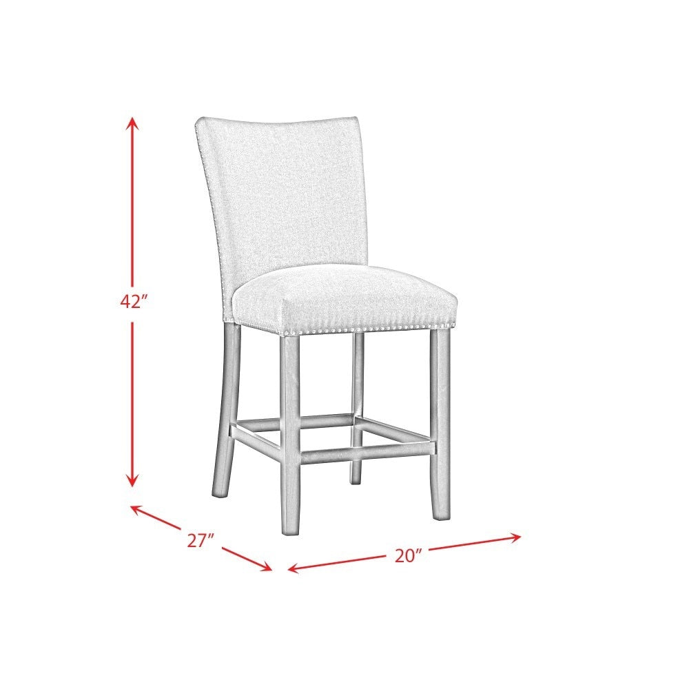 Picket House Furnishings - Stratton Counter Height Side Chair Set in Charcoal - CTC130CSC veiw 12