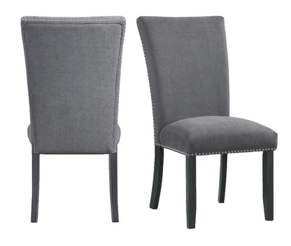 Picket House Furnishings - Stratton Standard Height Side Chair in Charcoal (Set of 2) - CTC130SC veiw 1