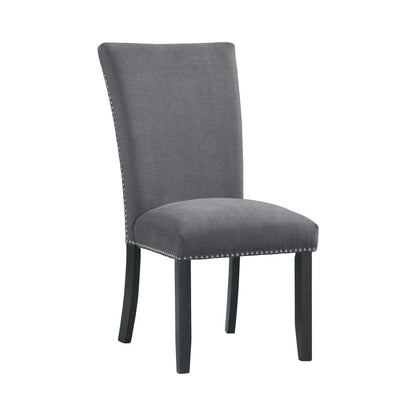 Picket House Furnishings - Stratton Standard Height Side Chair in Charcoal (Set of 2) - CTC130SC veiw 2