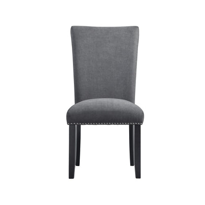 Picket House Furnishings - Stratton Standard Height Side Chair in Charcoal (Set of 2) - CTC130SC veiw 3