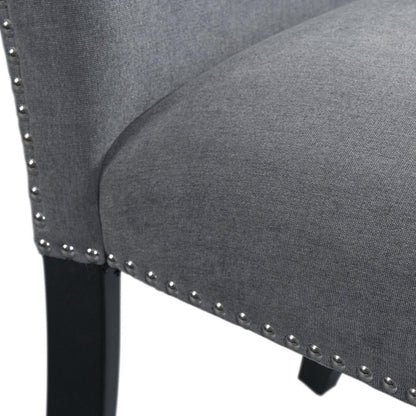 Picket House Furnishings - Stratton Standard Height Side Chair in Charcoal (Set of 2) - CTC130SC veiw 8