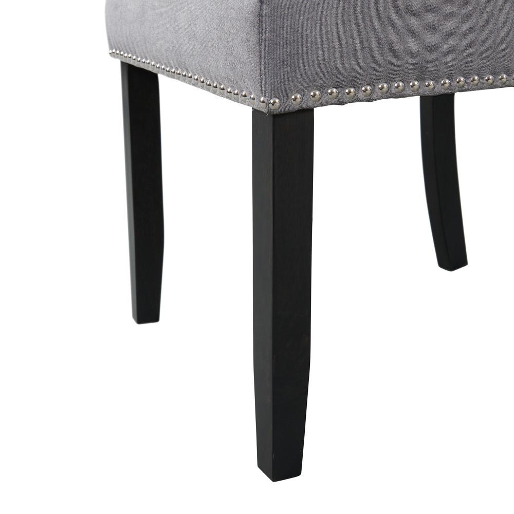 Picket House Furnishings - Stratton Standard Height Side Chair in Charcoal (Set of 2) - CTC130SC veiw 10