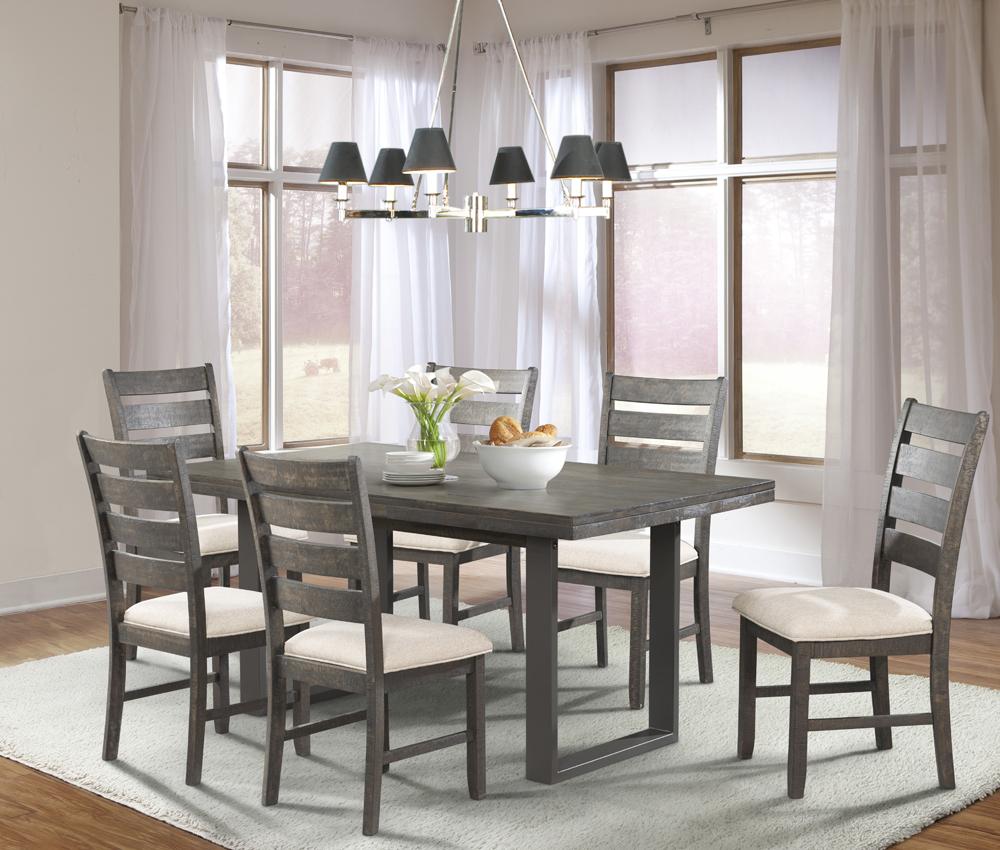 Picket House Furnishings - Sullivan Dining Table & 6 Side Chairs - DSW100S7PC veiw 1