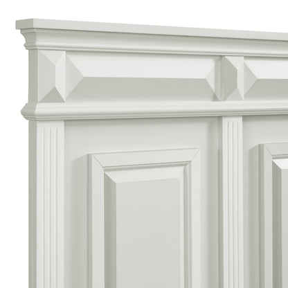 Picket House Furnishings - Sumner King 3PC Bedroom Set in Antique White - B-10980-7-KB-NS2 view 5
