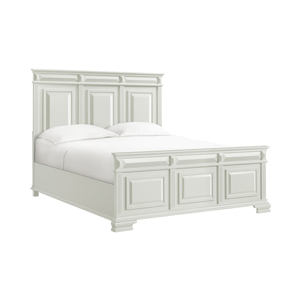 Picket House Furnishings - Sumner King 4PC Bedroom Set in Antique White - B-10980-7-KB-NSDR view 4