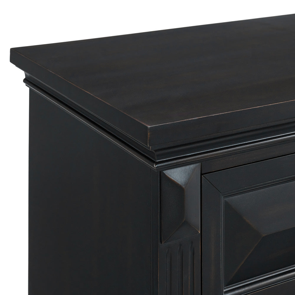 Picket House Furnishings - Sumner King 4PC Bedroom Set in Black - B-10980-8-KB-NSCH view 7