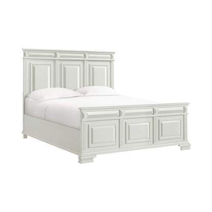 Picket House Furnishings - Sumner King 5PC Bedroom Set in Antique White - B-10980-7-KB-NSDRC view 4