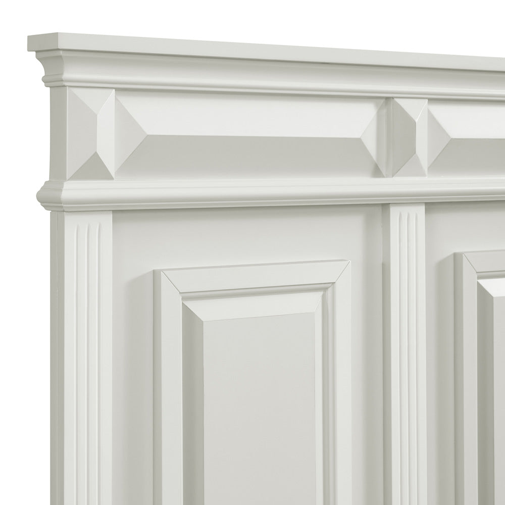 Picket House Furnishings - Sumner King 5PC Bedroom Set in Antique White - B-10980-7-KB-NSDRC view 5