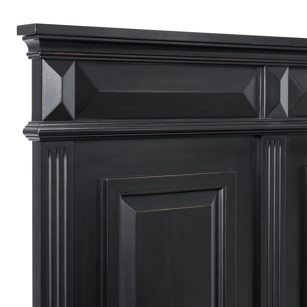 Picket House Furnishings - Sumner King 5PC Bedroom Set in Black - B-10980-8-KB-NSDRC view 5