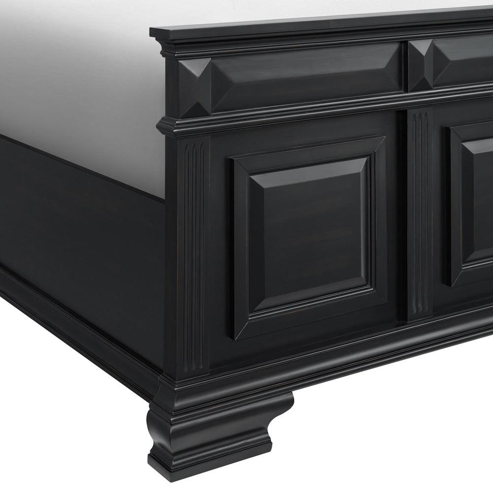 Picket House Furnishings - Sumner King 5PC Bedroom Set in Black - B-10980-8-KB-NSDRC view 6