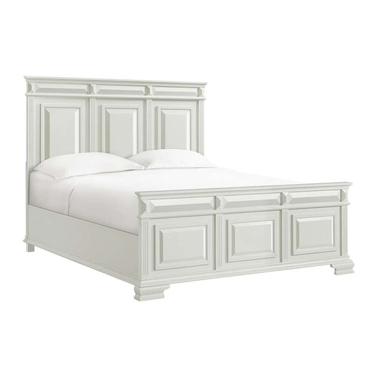 Picket House Furnishings - Sumner King Panel Bed in Antique White - B-10980-7-KB veiw 1