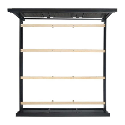 Picket House Furnishings - Sumner King Panel Bed in Black - B-10980-8-KB veiw 3