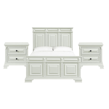 Picket House Furnishings - Sumner Queen 3PC Bedroom Set in Antique White - B-10980-7-QB-NS2 view 1