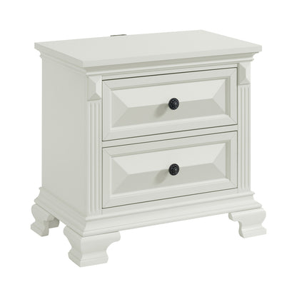 Picket House Furnishings - Sumner Queen 3PC Bedroom Set in Antique White - B-10980-7-QB-NS2 view 2