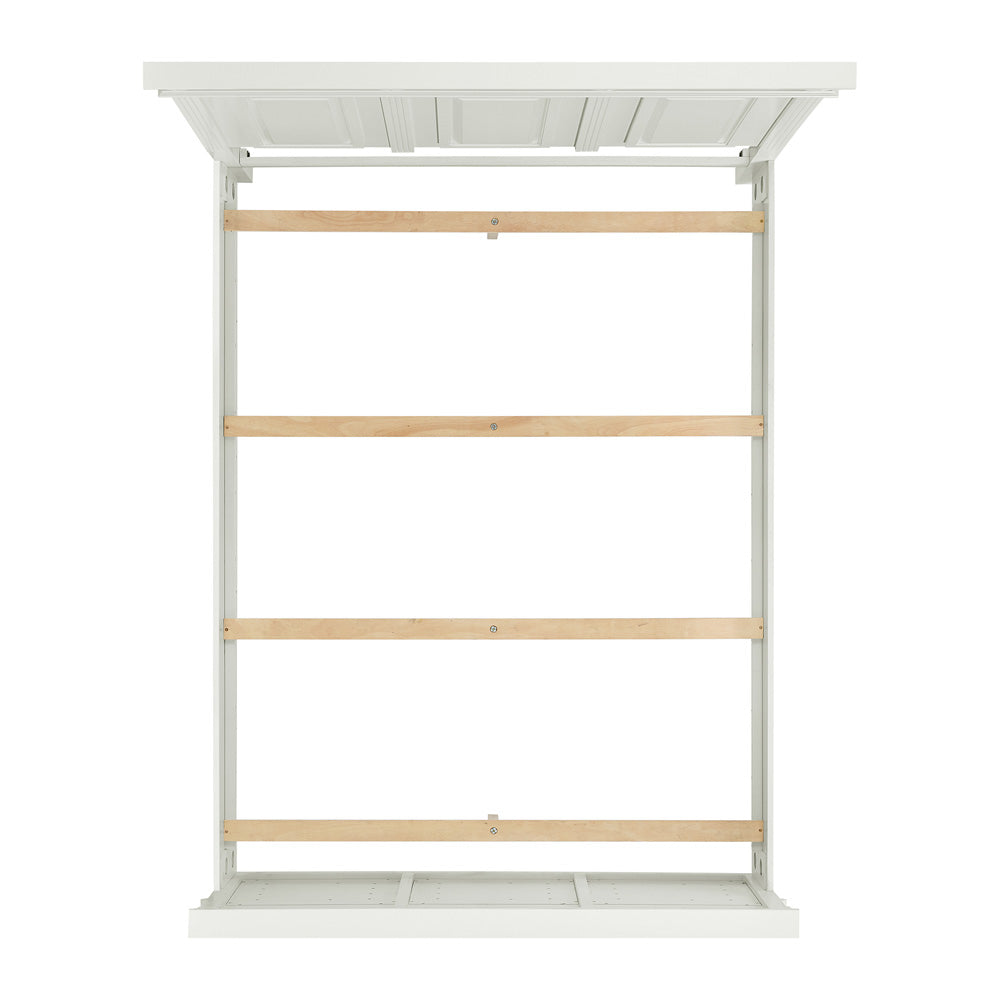 Picket House Furnishings - Sumner Queen 4PC Bedroom Set in Antique White - B-10980-7-QB-NSCH view 4