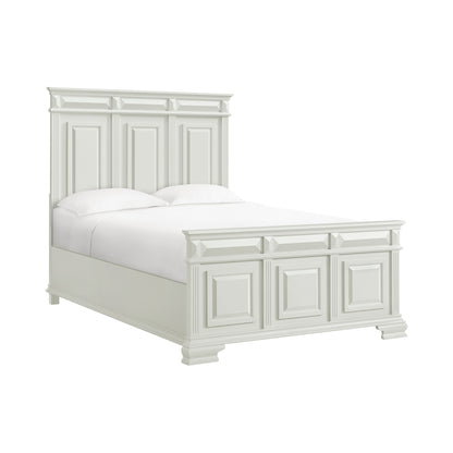 Picket House Furnishings - Sumner Queen 4PC Bedroom Set in Antique White - B-10980-7-QB-NSDR view 4