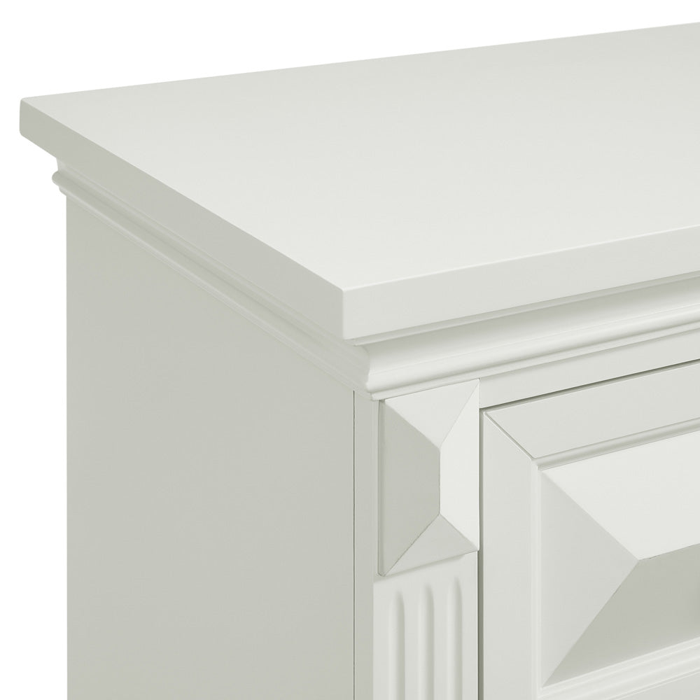 Picket House Furnishings - Sumner Queen 4PC Bedroom Set in Antique White - B-10980-7-QB-NSDR view 7