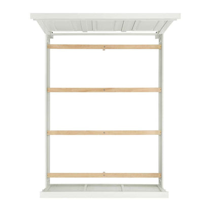 Picket House Furnishings - Sumner Queen Panel Bed in Antique White - B-10980-7-QB veiw 3