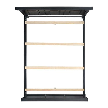 Picket House Furnishings - Sumner Queen Panel Bed in Black - B-10980-8-QB veiw 3