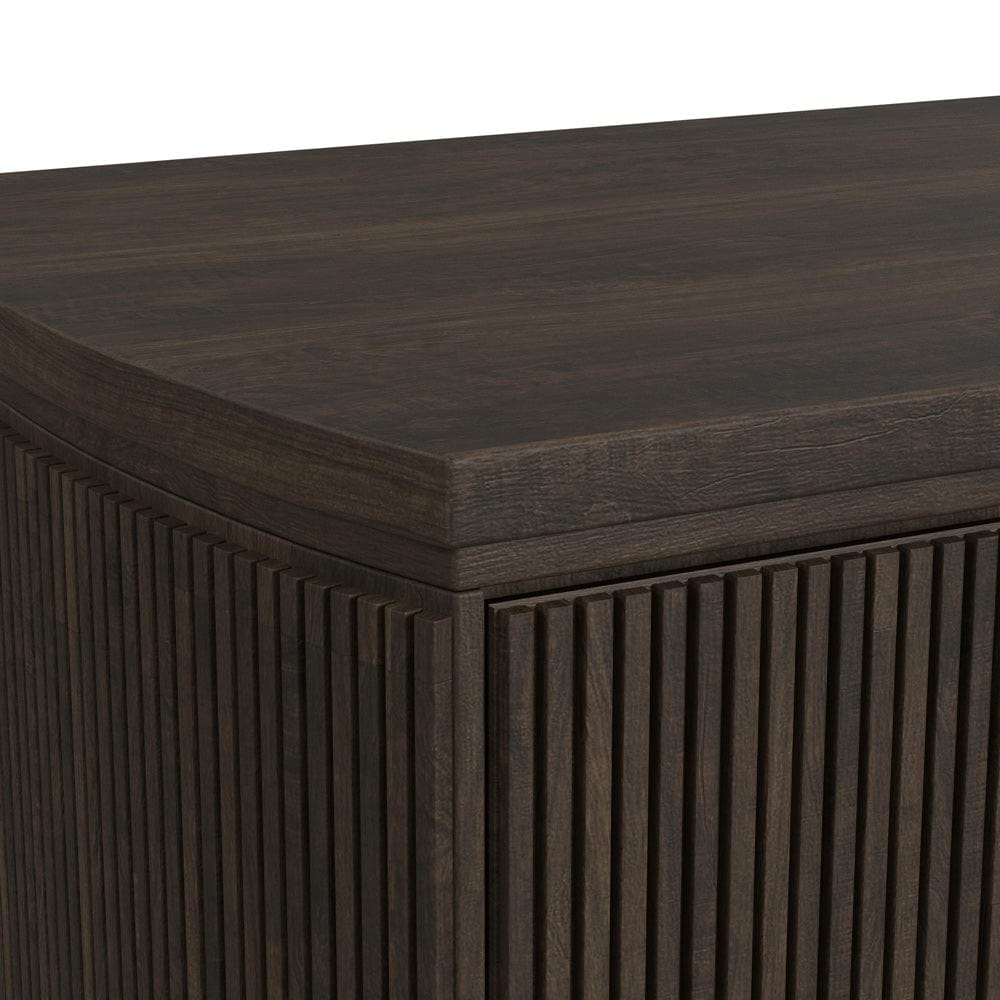Picket House Furnishings - Sutton 1-Drawer Nightstand with Touch Light in Dark Brown LED - B-16000-5-NS view 3