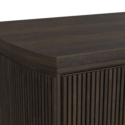 Picket House Furnishings - Sutton 1-Drawer Nightstand with Touch Light in Dark Brown LED - B-16000-5-NS view 3