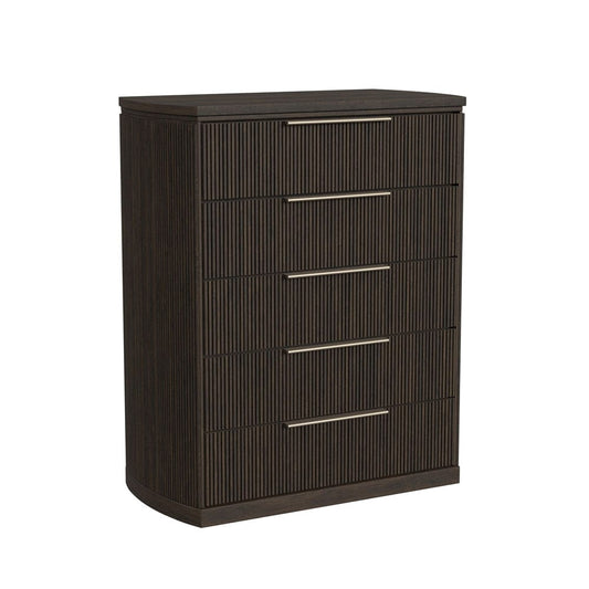 Picket House Furnishings - Sutton 5-Drawer Chest in Dark Brown - B-16000-5-CH view 1