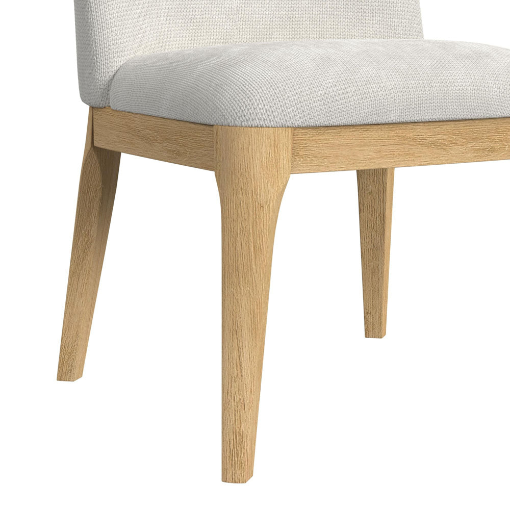Picket House Furnishings - Sutton  7PC Standard Height Dining Set in Natural-Oval Table and Six Chairs - D-16000-6-DT-7PC view 8
