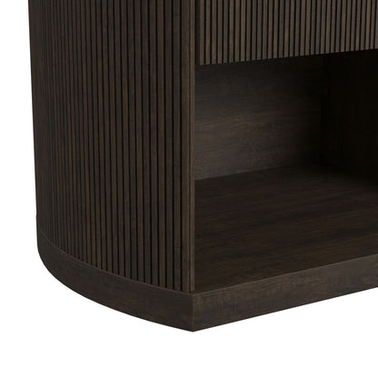 Picket House Furnishings - Sutton King Uph 3PC Bedroom Set in Dark Brown - B-16000-5-KUB-NS2 view 8