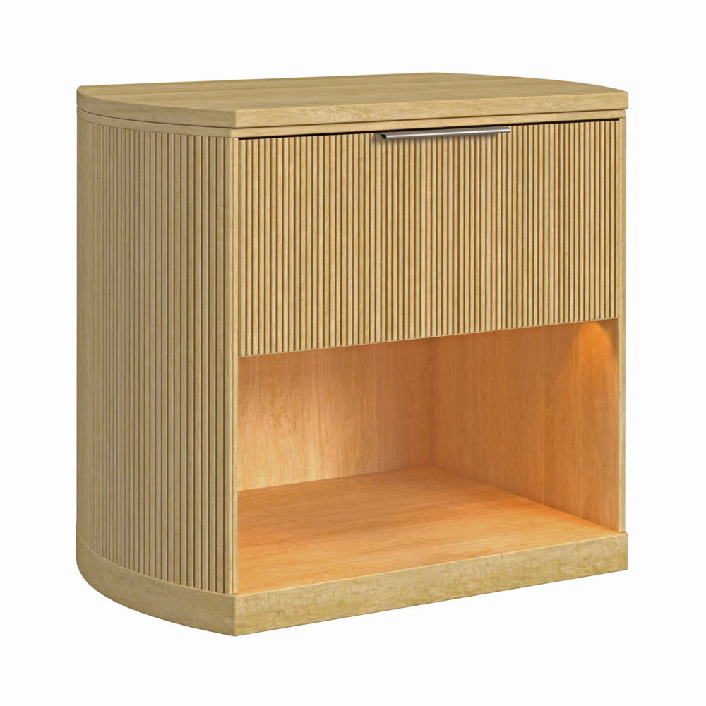 Picket House Furnishings - Sutton Queen Uph 4PC Bedroom Set in Natural - B-16000-6-QUB-NSDR view 2